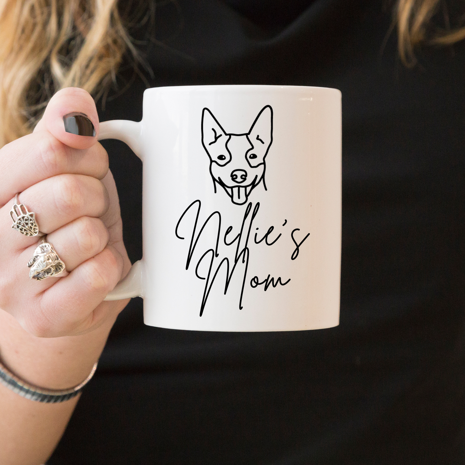 Personalized Dog Mom Mug