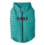 Teal Puffy Dog Vest