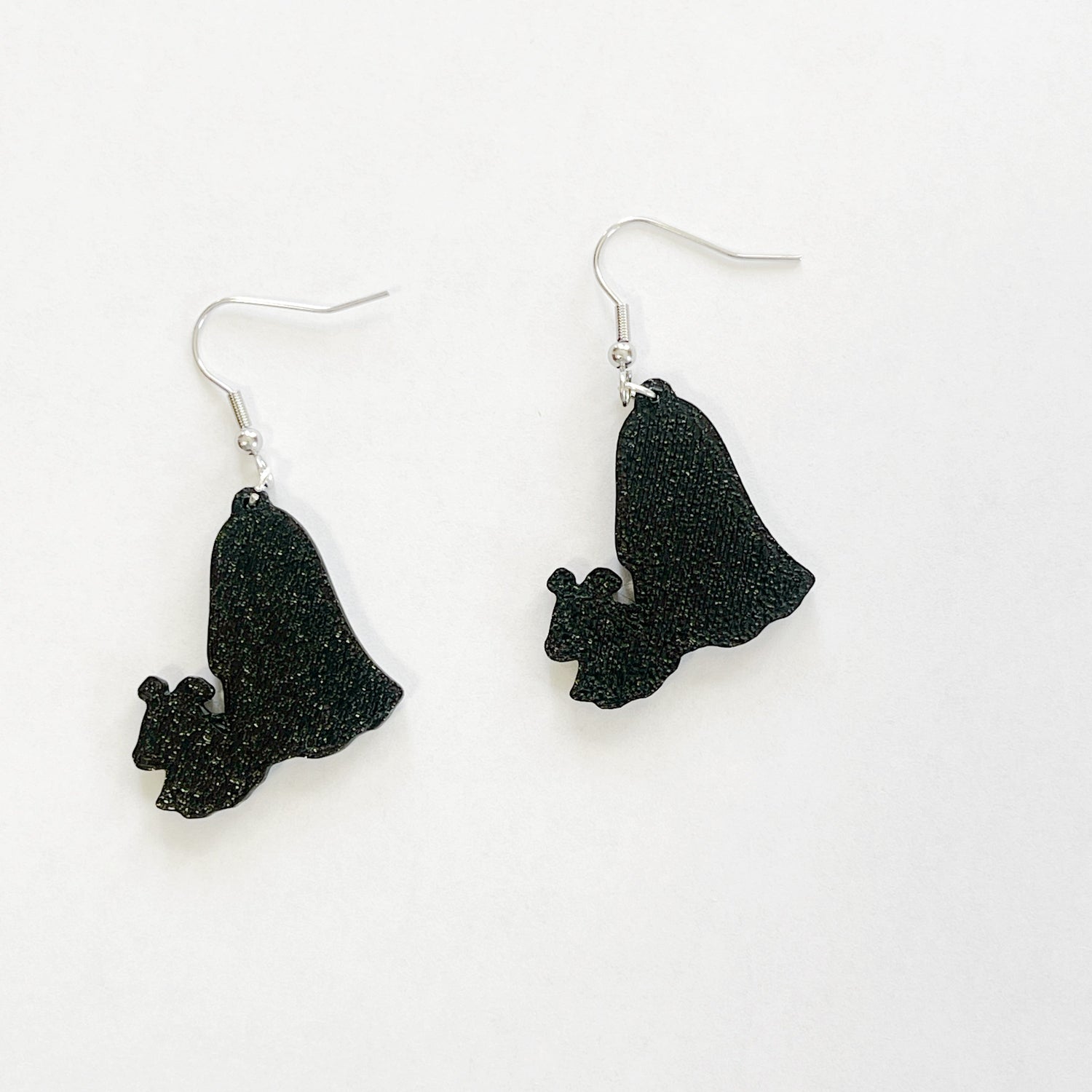 Ghost Walking Ghost Dog Earrings